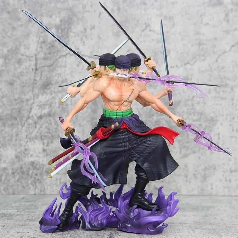 30cm Anime Figures One Piece Roronoa Zoro Action Figures PVC Toys For Children Collector Model Birthday Gifts Zoro Toys Doll 30cm Anime Figures One Piece Roronoa Zoro Action Figures PVC Toys For Children Collector Model Birthday Gifts Zoro Toys Doll